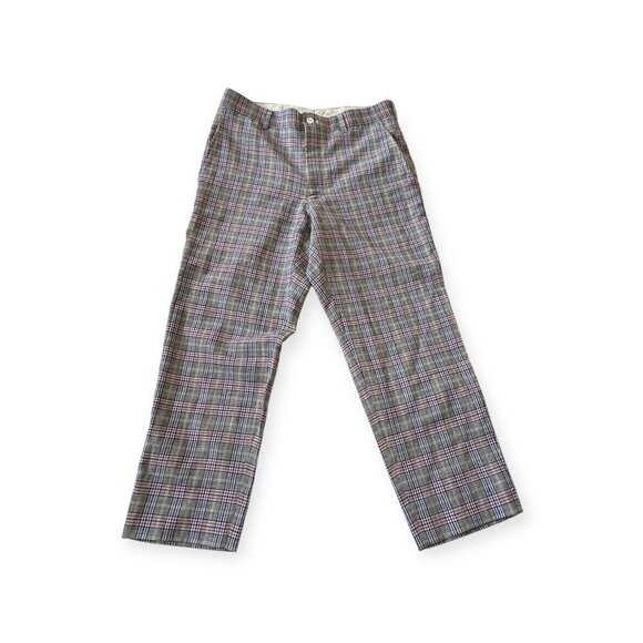 Comme des Garçons Homme Plus SS22 Plaid Pants - Wool Linen Glen Check Size M - Picture 4 of 14